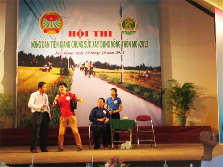 Tiểu phẩm “Má đã hiểu rồi” của đơn vị TP. Mỹ Tho đoạt giải tiểu phẩm hay.