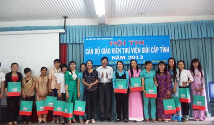 SỞ GD&ĐT: Hội thi "Cán bộ, giáo viên thư viện giỏi"