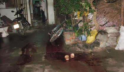 Hiện trường vụ án.