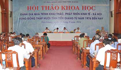 Quang cảnh Hội thảo khoa học.