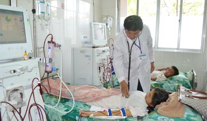 Bệnh nhân chạy thận nhân tạo đang có chiều hướng trẻ hóa.