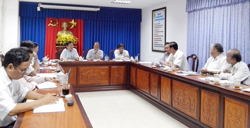 Buổi làm việc của Bộ phận giúp việc BBT về thực hiện CT03