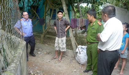 Hiện trường vụ án.