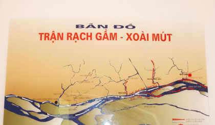  Bản đồ trận Rạch Gầm - Xoài Mút.