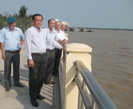 Đoàn công tác do ông Lê Văn Nghĩa, Phó Chủ tịch UBN