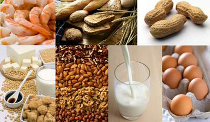  Một số thực phẩm dễ gây dị ứng.