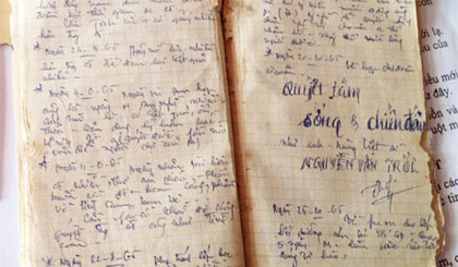 Quyển nhật ký của NG-LS Lê Thị Thiên