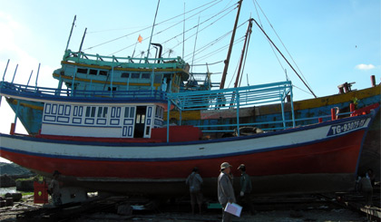 Tình hình triển khai thực hiện Nghị định 67 trên địa bàn tỉnh thời gian qua thuận lợi và đạt được một số kết quả khả quan (Ảnh chụp ở thị trấn Vàm Láng, huyện Gò Công Đông).