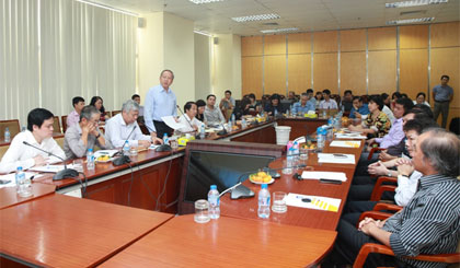 Tổng công ty Bưu điện Việt Nam tổ chức Lễ phát động cuộc thi ảnh với chủ đề “Bưu điện trong tôi” chiều 23-11. Ảnh: ĐT