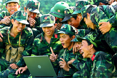  “Công nghệ mới”. Ảnh: Trần Tuấn