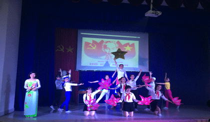 Phần thi thuyết trình về Bác Hồ