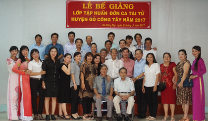 Tập huấn nghiệp vụ đờn ca tài tử