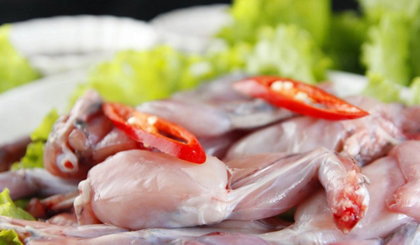 Thịt cóc.