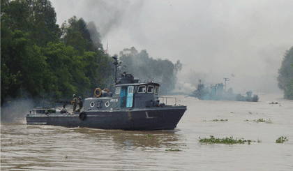 Tái hiện trận đánh Ba Rài nhân kỷ niệm 40 năm Chiến thắng Ba Rài (15-9-1967 - 15-9-2007).