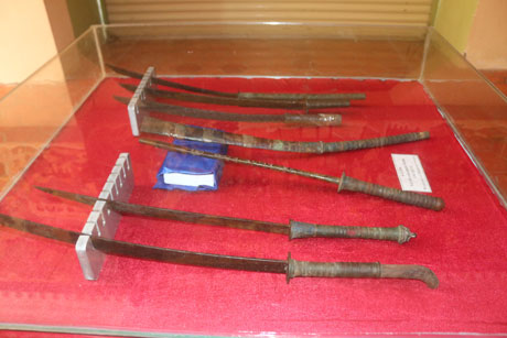 Gươm - vũ khí của quân Tây Sơn.