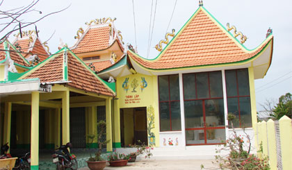 Một góc Lăng Ông Cây Bàng.