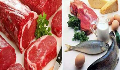 Các thức ăn giàu đạm rất tốt cho người gầy yếu.