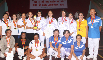 Đội đoạt giải nhất toàn đoàn.