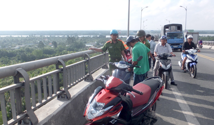 Hiện trường vụ việc.