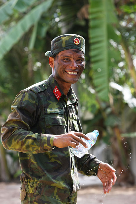 “Phút thư giãn”. Ảnh: Lê Hải